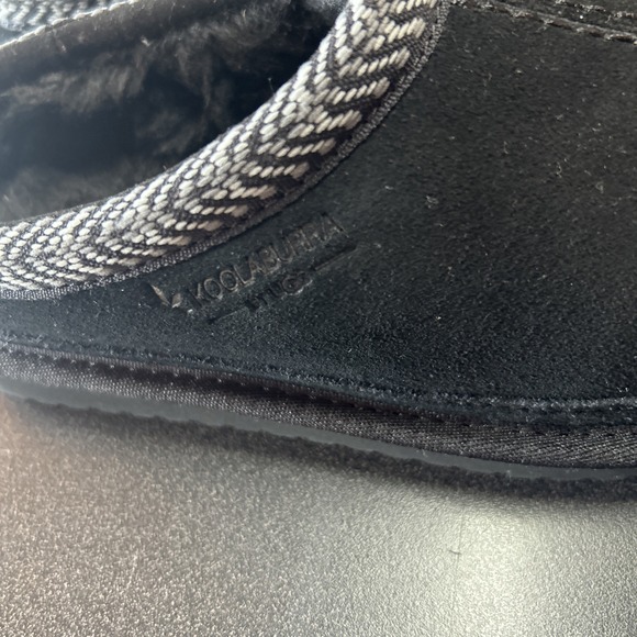 Girls Size 2 Ugg Koolaburra SLIP ONS Black Clogs - Picture 4 of 8